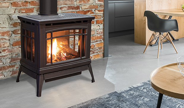 WSLY-6 modern Propane fireplace